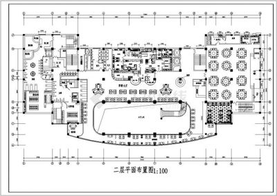 匠心獨(dú)運(yùn) 某地酒店裝修平面設(shè)計圖解析
